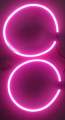2PCS Three Wheel Head Light Ring LED Neon Flexible Light. 