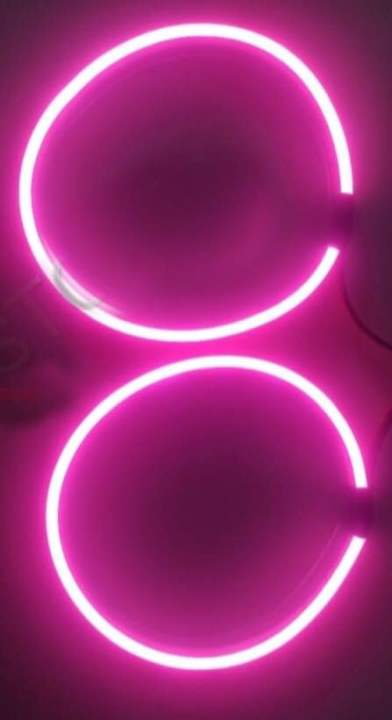 2PCS%20Three%20Wheel%20Head%20Light%20Ring%20LED%20Neon%20Flexible%20Light%20-%20Image%208