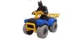 Batman Quad Bike Fisher Price Mattel 2007 4" & Batman Figure. 
