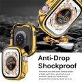 Soft TPU Protective Case for iWatch Ultra 49mm, Anti Scratch Shell, Screen Protector, Durable Cover. 