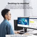 4K DisplayPort to HDMI-compatible Adapter Cable Dispaly Port DP to HDMI-compatible Converter Cable for PC TV Monitor Projector. 