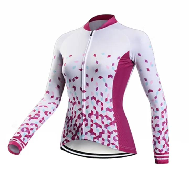 Cycling%20Jersey%20Women%20Long%20Sleeve,Bike%20Shirts%20for%20Women%20Biking%20Tops%20Breathable%20Cycle%20Jerseys%20with%203%20pockets%20-%20Image%203