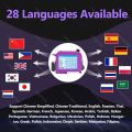 28 Languages 12.7mm Mini Portable Inkjet Printer Expiry Date Code Logo Batch Numbers Handheld ink Device with Grips Cartridge.