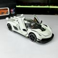 1:24 diecast Koenigsegg Jesko alloy car model. 