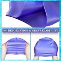 Swimming Cap Silicone Waterproof Swim Hat for Men Women Adult Kids Pool Caps Diving Swimming Equipment Elastic Caps 2025. 