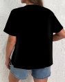 Plus Size Elegant Casual Woman T-Shirt Fashion Loose T-Shirt Woman Temperament Long sleeve T-Shirt Holiday Weekend.