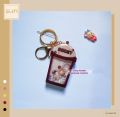 Shaker Keychain (Bubble Tea Design). 