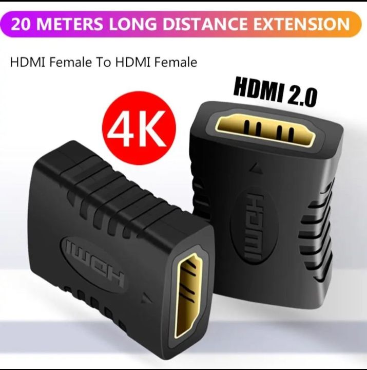 HDMI%20Adapter%20Hdmi%20Female%20to%20Female%20F/F%20Coupler%20Extender%20Adapter%20Plug%20for%201080P%20Cable%20Extension%20Connector%20Converter%20hdmi%20f%20to%20f%20%20%20hdmi%20female%20to%20female%20coupler%20-%20Image%202