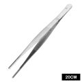 20CM/30CM Home Medical Garden Kitchen BBQ Tool Long Barbecue  Food Tong Stainless Steel Straight  Tweezer Toothed Tweezer. 