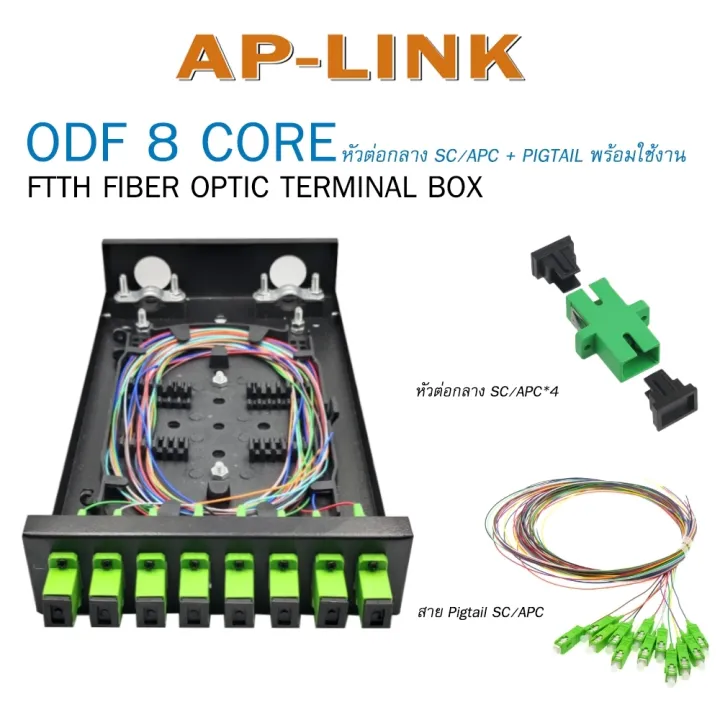 Ap-Link%20Fiber%20Optic%20Terminal%20Box%204/8%20Core%20Sc/Upc%20with%20Pigtails%20-%20High-Quality%20Network%20Accessory%20-%20Image%207