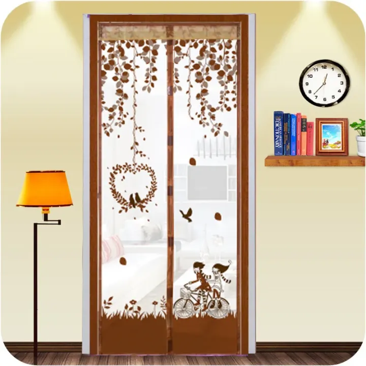 Summer%20Magnetic%20Mesh%20Net%20Door%20Curtain-Automatic%20Closing%20and%20Anti%20Mosquit-Quick%20and%20Easy%20to%20Install%20magnetic%20screen%20door%20mesh%20-%20Image%202