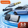 Toocki AUX Bluetooth Car Adapter Dongle Cable For Car Tablet Bluetooth Receiver 5 USB to 3.5mm Jack Speaker Audio Music Receiver.