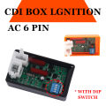 Programmable CDI For Motorcycle Lgnition 6 Pin AC CDI Racing Box DIP Switch Speed For CG125 CG150 150CC FT CG 150 CGL WY ML 125. 