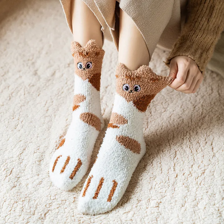 Winter%20Coral%20Fleece%20Thickened%20Fleece-Lined%20Warm%20Japanese%20Cartoon%20Fruit%20Socks%20-%20Image%205