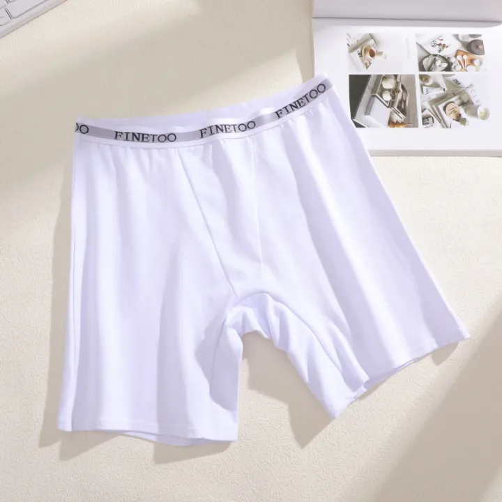 FINETOO%20Cotton%20Seamless%20High%20Waist%20Underwear%20Women's%20Female%20Cycling%20Panties%20Summer%20Safety%20Pants%20Safety%20Under%20Skirt%20Dress%20Shorts%20-%20Image%207
