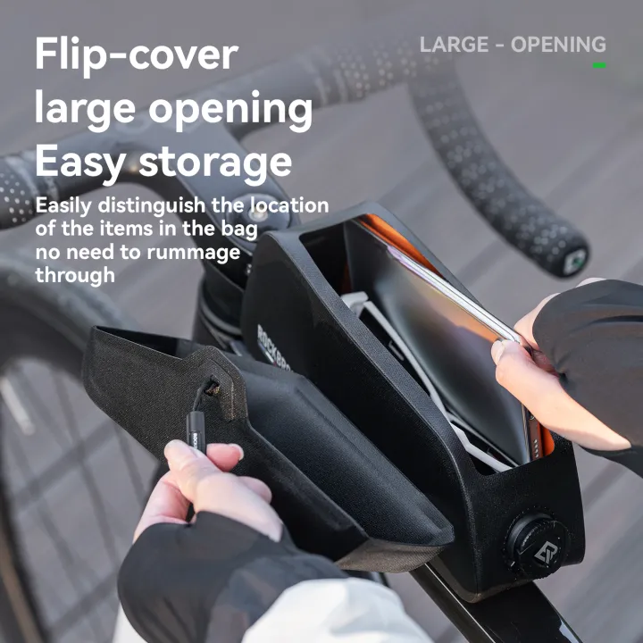ROCKBROS%20ROAD%20TO%20SKY%20Waterproof%20Bike%20Top%20Tube%20Bag%20Cycling%20Frame%20Bag%20for%20Bicycle%20Accessories%20Storage%20Lightweight%20-%20Image%205