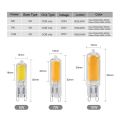 Mini G9 LED 220V 230V COB Light Bulb 5W 7W 10W Glass Body Home Chandelier Spotlight Replace 20W 30W 40W Halogen Lamp Lampara LED. 