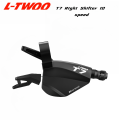 LTWOO T7 1x10 Speed Two Way Release Shifter + Stabilize Damping Rear Derailleur Cage length 82mm, 10s.