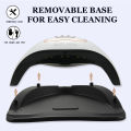 SUN X25 MAX Nail Dryer UV Lamp 380W Nail Curing Lamp 81 Led Manicure Lamp For Fingernails10s/30s/60s/99s Timer LCD Screen. 