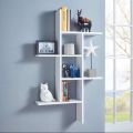 Wooden Wall Shelves for Living Room | Wall Shelf for Home Decor Items | Floating Book Rack for Study Room, Office by Wood Line Furniture. 