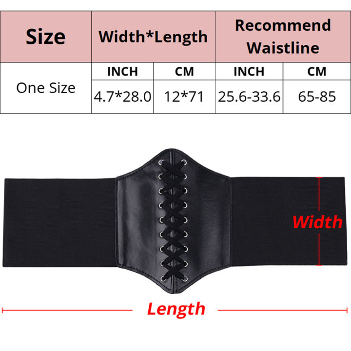 YBFDO%20Women%20Corset%20Shapewear%20Belts%20Slimming%20Waist%20Body%20Shaper%20Elastic%20Waistband%20Croset%20Gothic%20Dress%20Girdle%20Tummy%20Control%20Fajas%20-%20Image%206