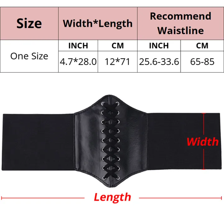 YBFDO%20Women%20Corset%20Shapewear%20Belts%20Slimming%20Waist%20Body%20Shaper%20Elastic%20Waistband%20Croset%20Gothic%20Dress%20Girdle%20Tummy%20Control%20Fajas%20-%20Image%206
