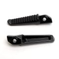 MSX125 Motorcycle Footpeg Front Rear Foot Pegs Footrest Peg for Honda Grom MSX125 CBR600 CBR1000 Silver/Black.