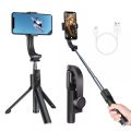 1-Axis Handheld Tripod Stabilizer with Wireless Remote for Smartphone. 