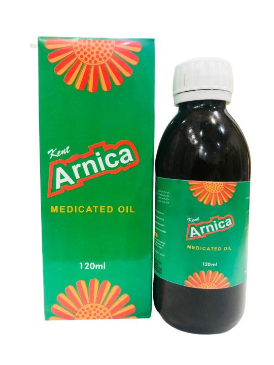 Kent Arnica Hair Oil 120ml for hair growth, reduce hair fall, and treat dandruff