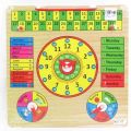 Months, Days, Season, Time Calendar For Kids Learn and Play Activities. 