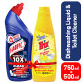 Get 30tk Off with Harpic Toilet Cleaner 750ml and Trix Liquid 500ml Combo. 