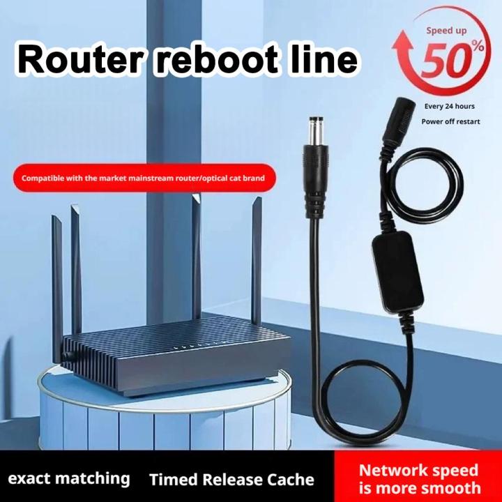 30CM WiFi Router Rebooter Module Automatic 24H Power off Reset Timer DC ...
