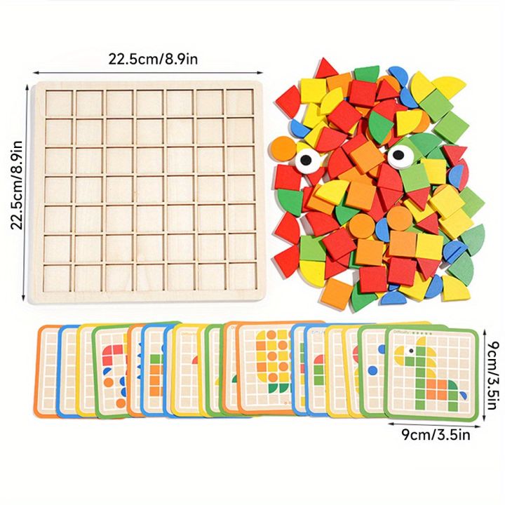 120Pcs%20Wooden%20Mosaic%20Puzzle%20Toy%20Montessori%20Kids%20Wooden%203D%20Geometric%20Shape%20Jigsaw%20Puzzle%20Board%20Set%20Baby%20Early%20Education%20Toys%20for%20-%20Image%205