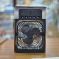 Air Cooling USB Fan with LED Night Light Water Fan.