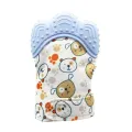 Cartoon Printed Children's Gloves Baby Teether Gloves For Babies Teethers Anti Eating Hand Teething Chewing Toy Baby Mittens. 