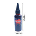60ml Fake Blood Spray Halloween Party Bleeding Makeup Zombie Horror Vampire Hematopoietic Props Halloween Decoration. 
