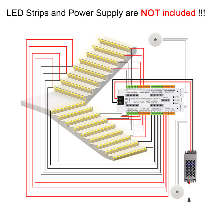 DIY%2032-Step%20Motion%20Sensor%20Stair%20Lights:%20PIR%20Auto%20Dimming,%20Speed%20Timer%20&%20Smart%20App%20Control%20for%20Dynamic%20Indoor%20Staircase%20Lighting%20-%20Image%203