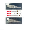 Lishi 2 in 1 Style SS001 SS002 SS002R Pro Lock Pick And Decoder. 