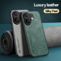 Luxury Leather Case for vivo V60 Magnetic Car Holder Phone Shell for V50 Lite V50 5G Fundas.