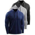 Running Long Sleeve T Shirt Men Sportswear Hooded T-shirt Elastic Jersey Gym Fitness Male Tops Tee Training Sport Tracksuit Men. 