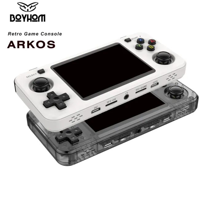 BOYHOM%20New%20Handheld%20Game%20Console%203.5-inch%20IPS%20Screen%20Linux%20RK3326%20Retro%20Video%20Games%20Player%203000%20mAh%2064G%20-%20Image%202