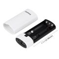 HAWEEL DIY 2x 18650 Battery (Not Included) 5600mAh Power Bank Shell Box with USB Output & Indicator. 