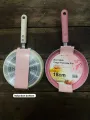 Frying Pan Pancake Pan: 10 Inch Omelette Pan Egg Frying Pan Kitchen Cookware for Home Kitchen Cooking (Color : Pink). 