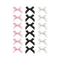 18 piece set of women's hair accessories, colorful ribbons, bows, hair clips, fashionable, sweet, cute hair claw straps, lace el.
