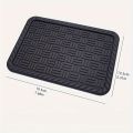 Durable PVC Anti Slip Car Mat - Heat and Sun Resistant Phone and Key Storage Mat.