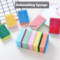 24 Pcs /12 Pcs Melamine Sponge colourful Dishwashing Sponge Eraser  For Kitchen Bathroom Melamine Cleaner. 