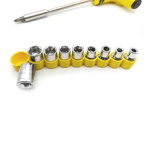 24pcs%20T-Handle%20Socket%20Screwdriver%20Set%20Tool%20Kit%20T%20Tool%20Batch%20Head%20Ratchet%20Pawl%20Socket%20/%20Socket%20&%20Bits%20-%20Image%203