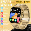LIGE Men Smart Watch New Bluetooth Call 2.01'' Large Screen Flashlight Watches Waterproof Outdoor Sport Fitness Smartwatch Women.