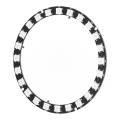 5V Individual Addressable RGB LED Neopixel Ring For Arduino WS2812 Full-Color Driver Lampes Lightings Accessories. 