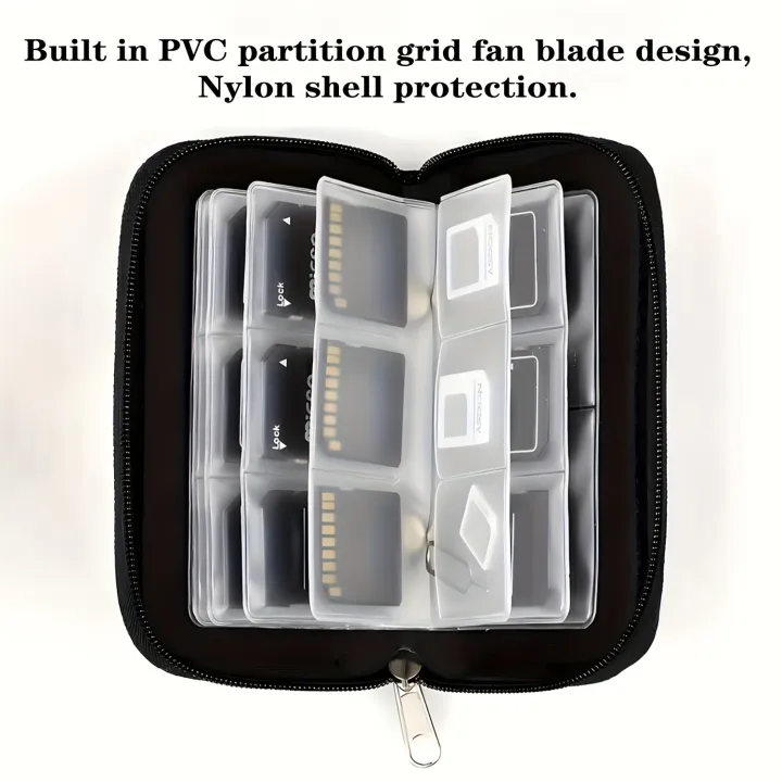 Memory%20Card%20Storage%20Bag%20Carrying%20Case%20Holder%20Wallet%2022%20Slots%20for%20CF/SD/Micro%20SD/SDHC/MS/DS%20Game%20Accessories%20Memory%20Card%20Box%20-%20Image%206